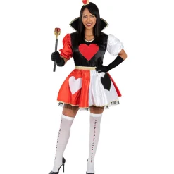 Disfraz de Reina de corazones para mujer XXL
