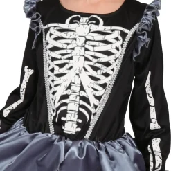 Disfraz de reina esqueleto 5-7 años