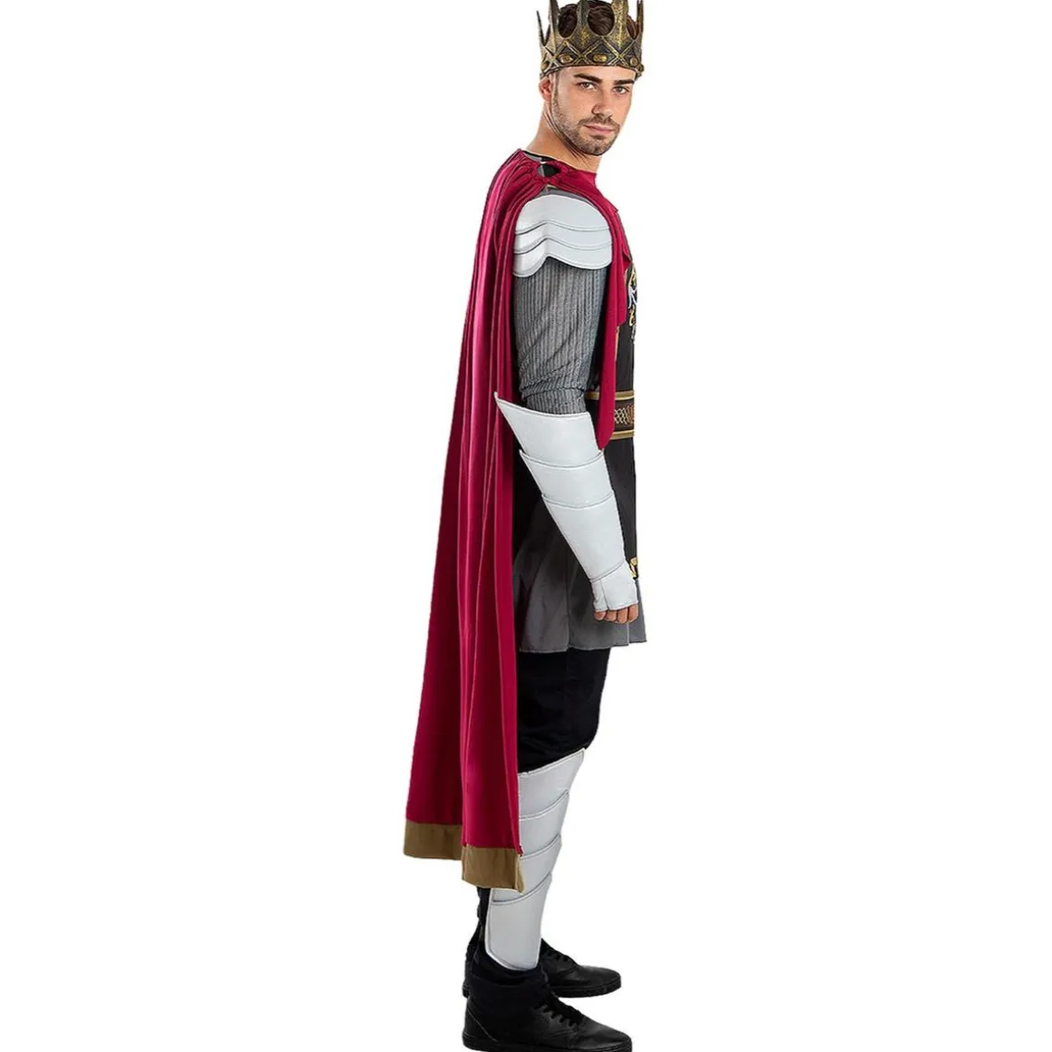 Disfraz de rey Arturo Deluxe para hombre L