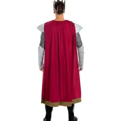 Disfraz de rey Arturo Deluxe para hombre L