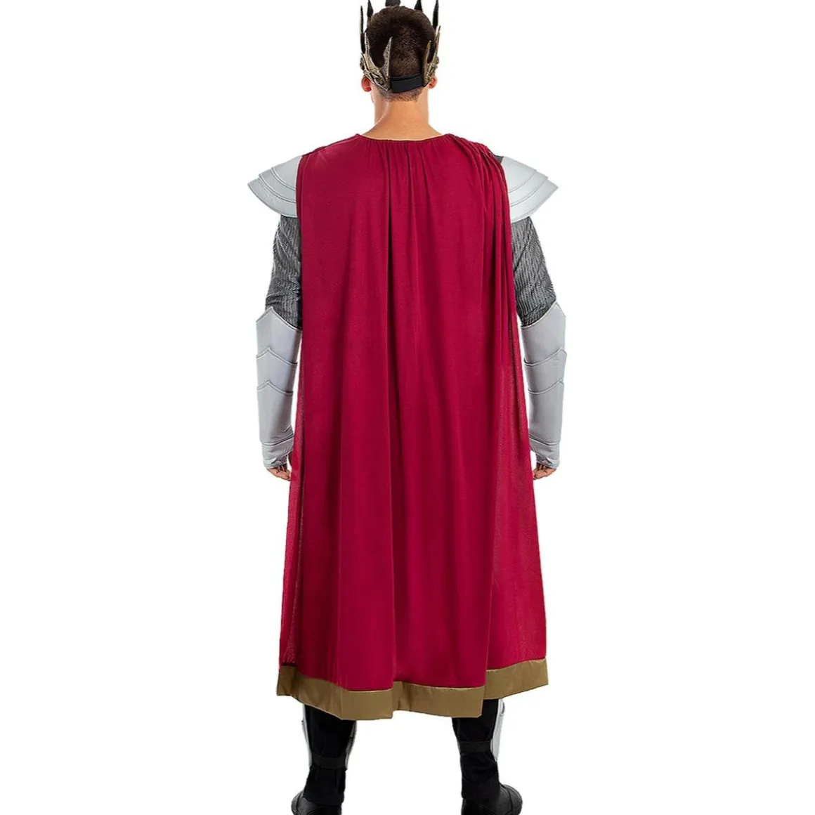 Disfraz de rey Arturo Deluxe para hombre L