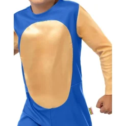 Disfraz de Sonic para niños 5-6 años