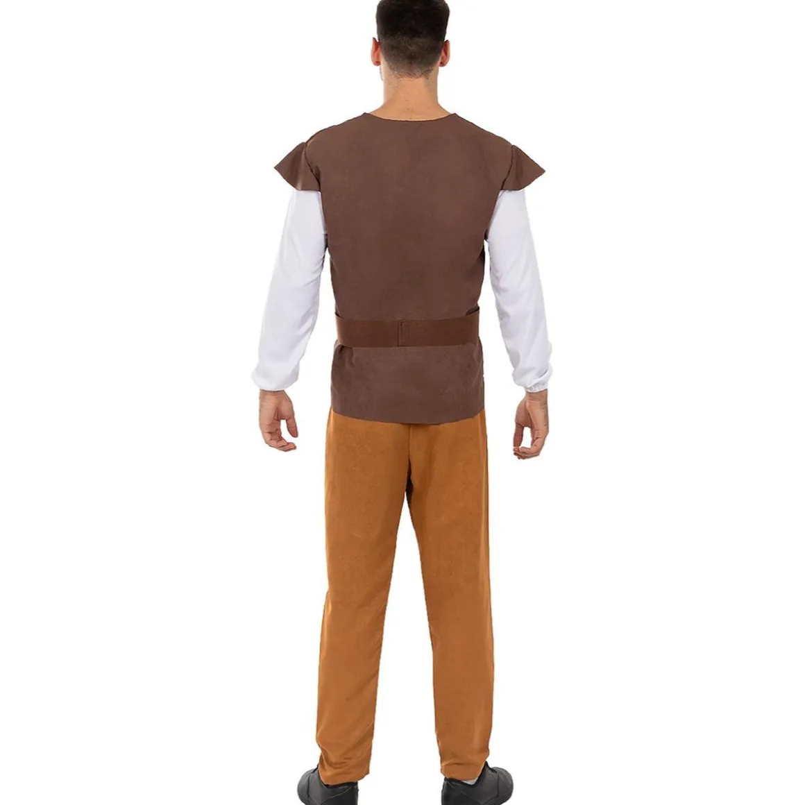 Disfraz de tabernero medieval para hombre XL