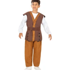 Disfraz de tabernero medieval para niño 10-12 años
