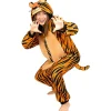 Disfraz de tigre onesie para adulto L-XL