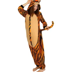 Disfraz de tigre onesie para adulto L-XL