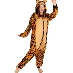 Disfraz de tigre onesie para adulto L-XL