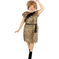 Disfraz de troglodita para mujer S