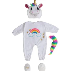 Disfraz de unicornio para bebé 0-6 meses