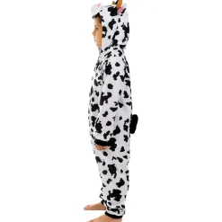 Disfraz de vaca onesie para niños 7-9 años