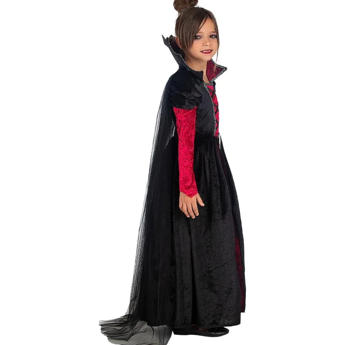 Disfraz de vampiresa deluxe niña 10-12 años