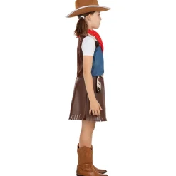 Disfraz de vaquera para niña 5-6 años