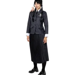 Disfraz Miércoles Addams uniforme mujer S
