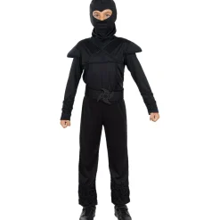 Disfraz Ninja negro para niño 7-9 años