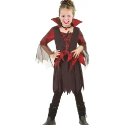 Disfraz tipo vampiro para niña