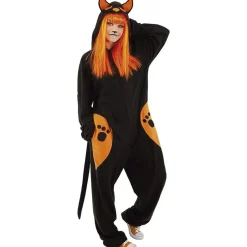 Disfraz unisex gato negro Kigu ㅤ
