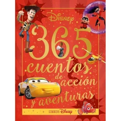 Disney - 365 cuentos de acción y aventuras en tapa dura ㅤ