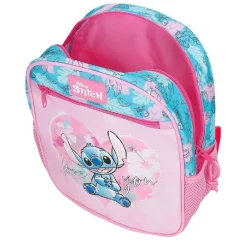 Disney - Mochila preescolar 28 cm adaptable a carro - Heart Stitch