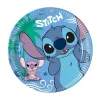 Disney - 8 Platos de papel Stitch