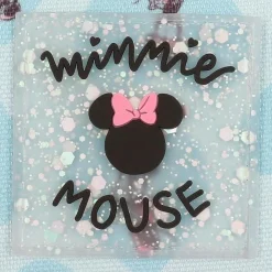 Disney - Estuche azul Disney Minnie My happy place con asa 22x12 cms Poliéster