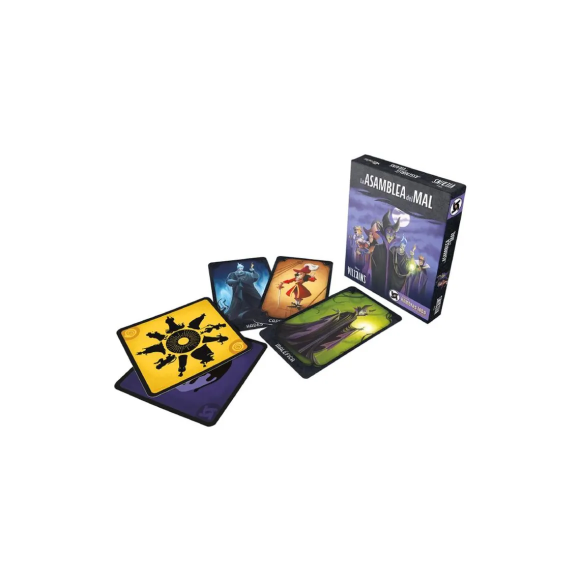 Disney - La asamblea del mal - Juego de cartas Disney Villains