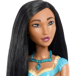Disney - Muñeca princesa Pocahontas con pelo largo, juguete