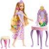 Disney - Rapunzel - Muñeca Rapunzel con ropa y accesorios inspirados en la película ㅤ