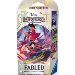 Disney Lorcana Fabled - Mazo de inicio Esmeralda / Rubí (inglés)