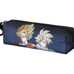 DragonBallZ - Estuche escolar cuadrado 2.2 azul oscuro ㅤ