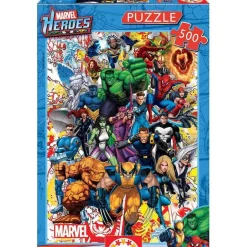 Educa Borras - Héroes Marvel - Puzzle 500 Piezas