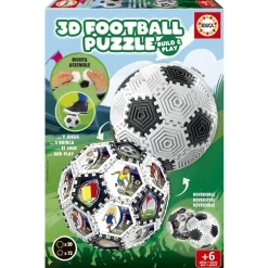 Educa Borras - Puzzle 3D fútbol