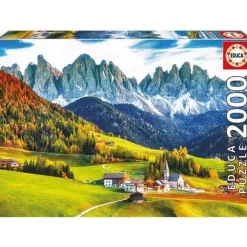 Educa Borras - Puzzle de 2000 Piezas Otoño en Las Dolomitas ㅤ