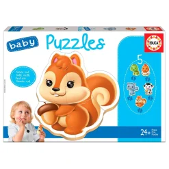 Educa Borrás - Animales - Baby Puzzle
