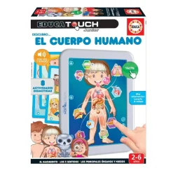 Educa Borrás - Educa Touch Junior el cuerpo humano