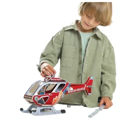 Educa Borrás - Helicóptero de rescate - Puzzle Studio 3D