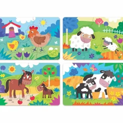 Educa Borrás - Mamás y bebés - My first 4 puzzles