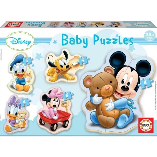 Educa Borrás - Mickey Mouse - Baby Puzzles - Juguetes