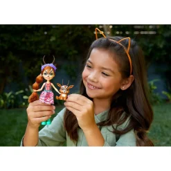 Enchantimals - Gabriela Gazelle y Racer - Pack muñeca y mascota