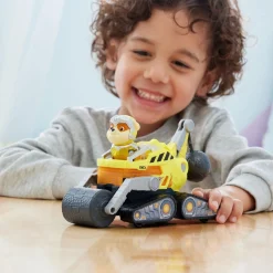 Energía - Patrulla Canina - Camión de construcción de juguete con figura de acción, luces y sonidos ㅤ