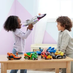 Energía - Patrulla Canina - Aerodeslizador de juguete con figura de acción de Zuma, luces y sonidos ㅤ