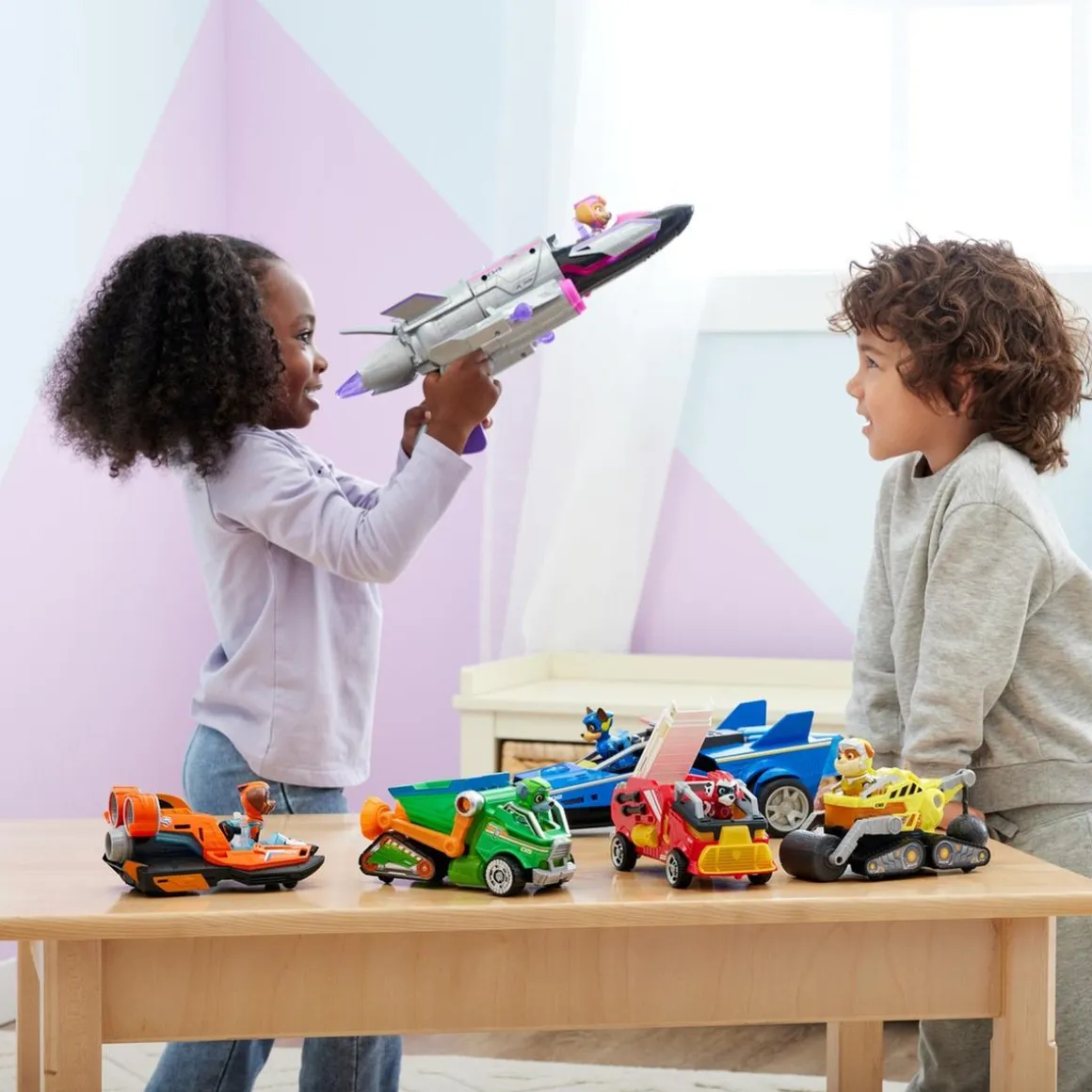 Energía - Patrulla Canina - Aerodeslizador de juguete con figura de acción de Zuma, luces y sonidos ㅤ