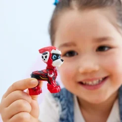 Energía - Patrulla Canina - Camión de bomberos de juguete con figura de acción de Marshall, luces y sonidos ㅤ