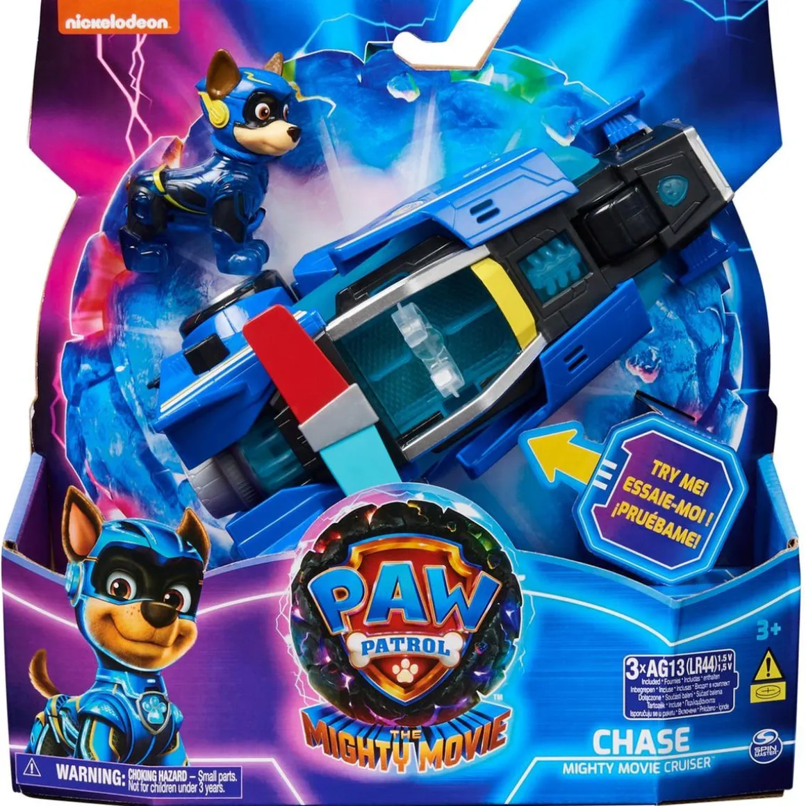 Energía - Patrulla Canina - Coche de juguete con figura de acción, luces y sonidos de Paw Patrol ㅤ