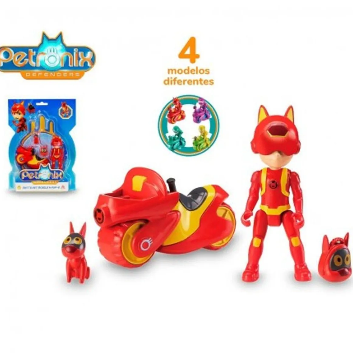 Famosa - Petmobil con figura (Varios modelos) ㅤ