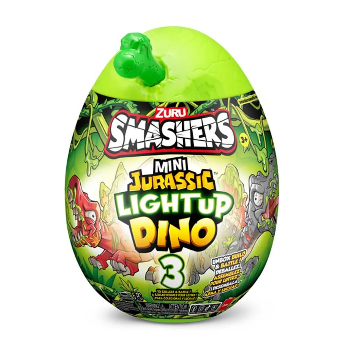 Figura juguete Dino Luminoso Mini Jurassic (Varios modelos) ㅤ