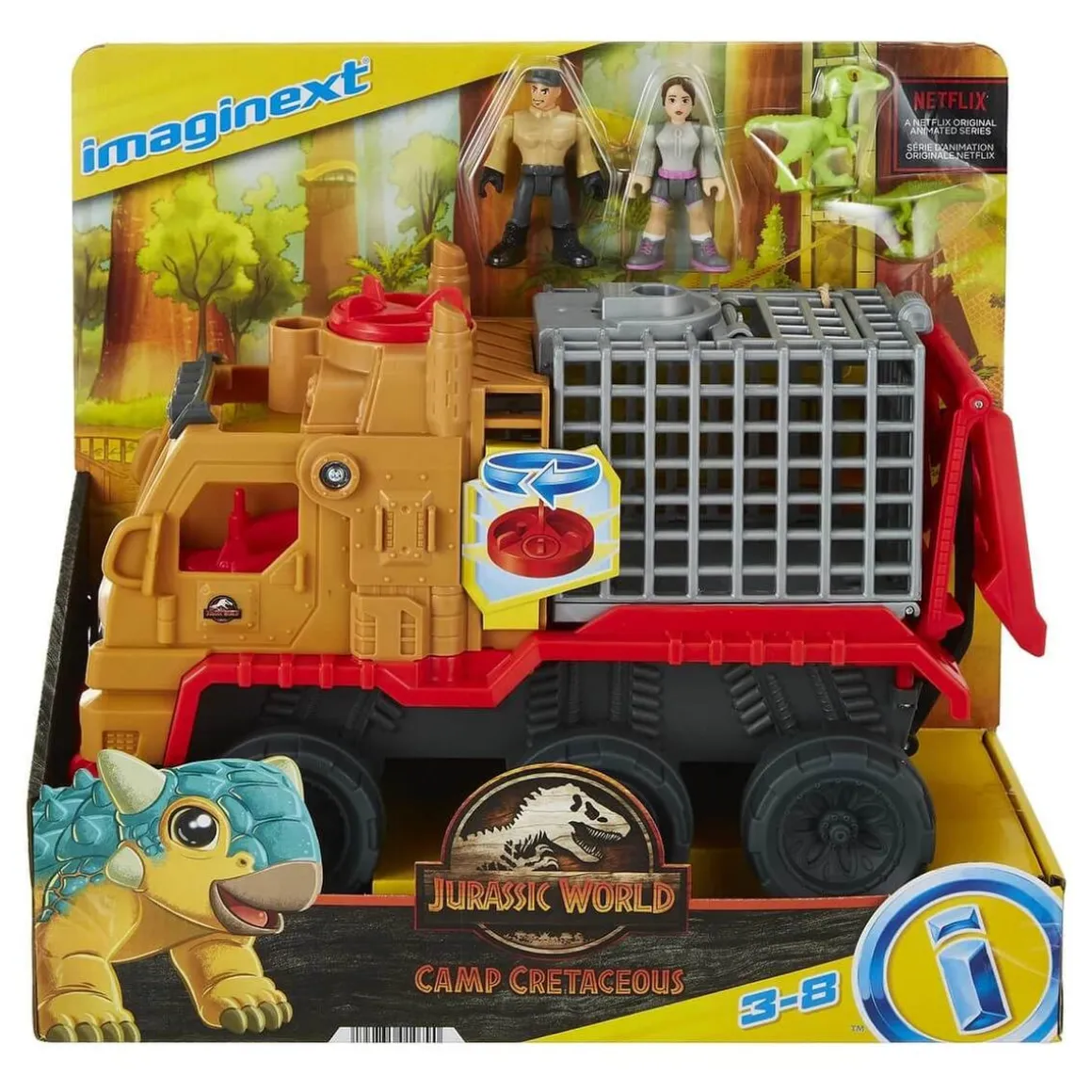 Fisher Price - Imaginext - Camión Jurassic World