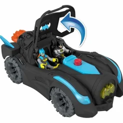 Fisher Price - Imaginext - Batmóvil Power Reveal con figura de Batman