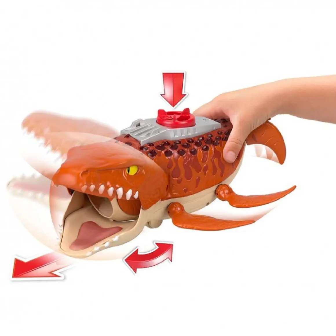 Fisher Price Imaginext - Jurassic World - Caza y Atrapa al Mosasaurus