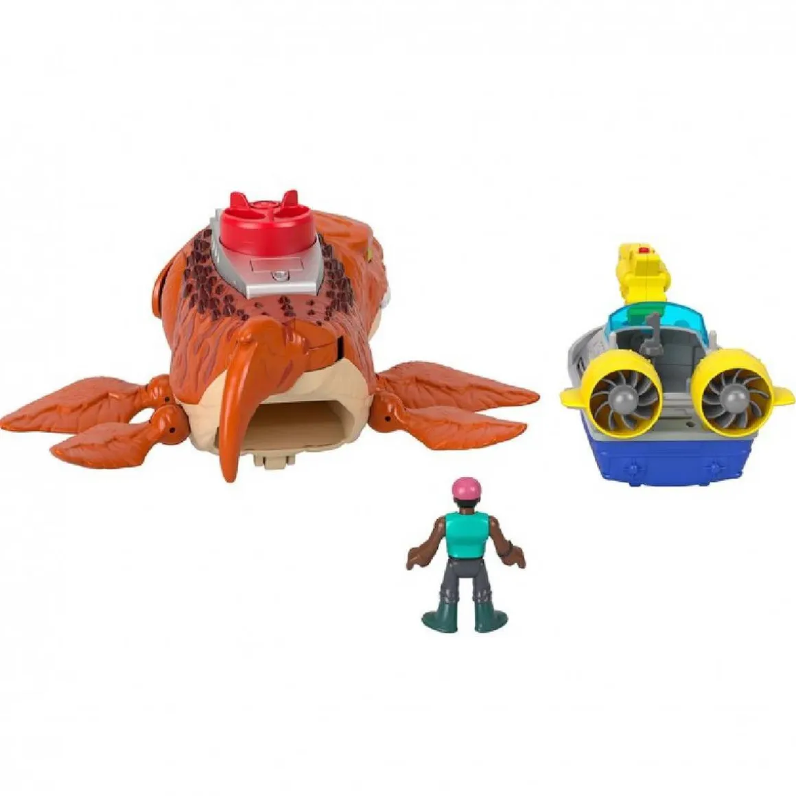 Fisher Price Imaginext - Jurassic World - Caza y Atrapa al Mosasaurus