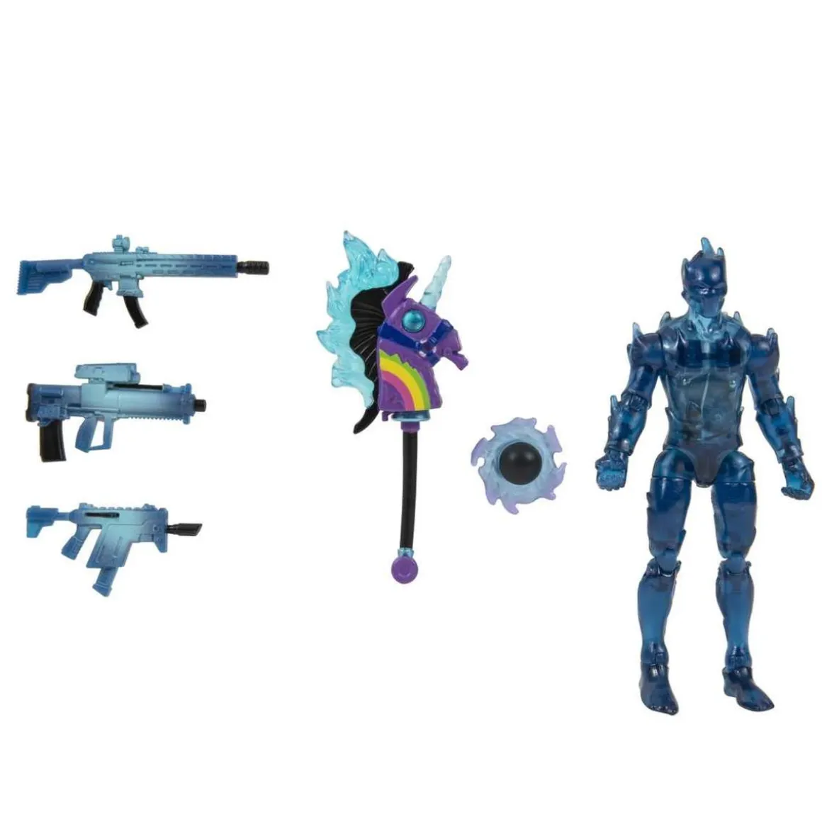 Fortnite - Figura articulada Fortnite Zero de 10 cm con accesorios ㅤ